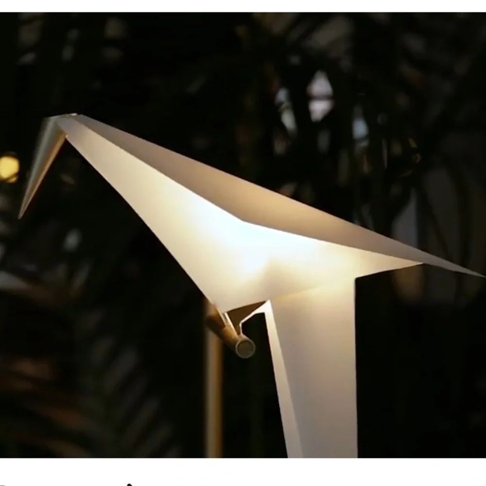 Perch Light Wall (3) steel and aluminium frame with PC & synthetic paper birds.